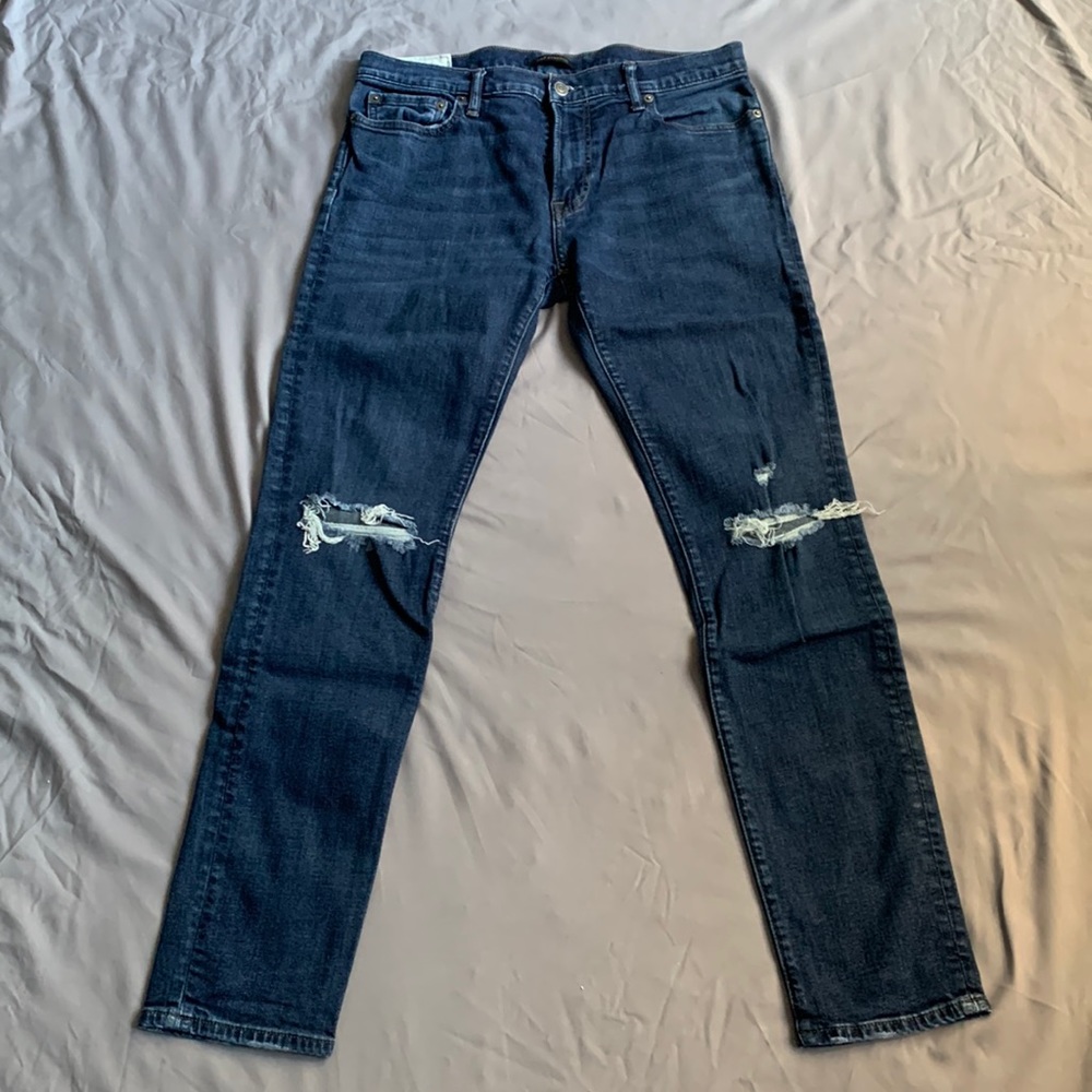 A&F super skinny stretch jeans